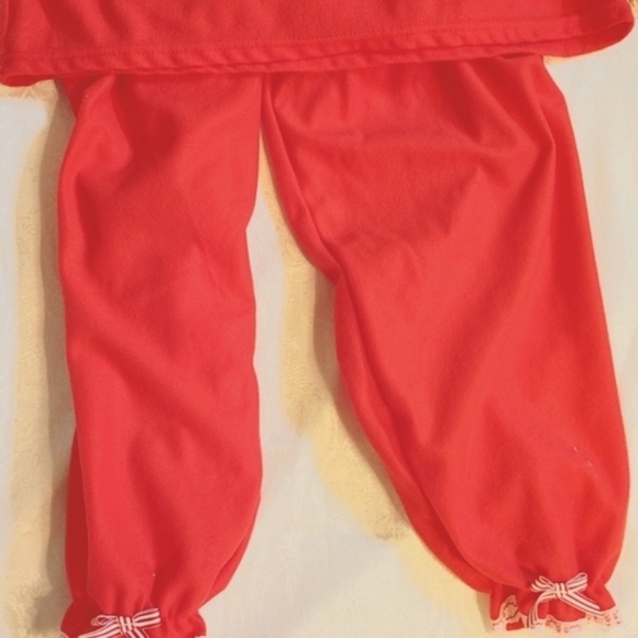 Girl's Lightweight Christmas Pajama Set - Picture 9 of 10